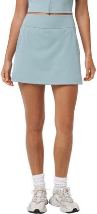 Travis Mathew Move Knit Game Set Match Skort in Slate at Nordstrom, Size Medium