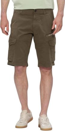 PME Legend Korte Broeken, Heren, Groen, W32, Katoen, Nordrop Cargo Shorts