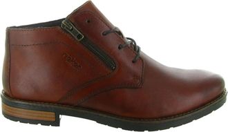 Rieker 14609 Veterboots - Heren - Veterlaarzen - Bruin - 44 EU - Leer - Schoenen
