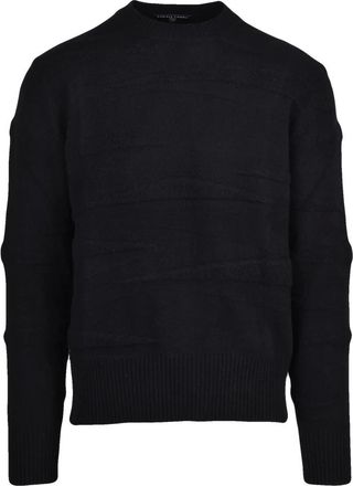 Daniele Fiesoli Truien & Vesten, Heren, Zwart, S, Kasjmier, Maglione Girocollo
