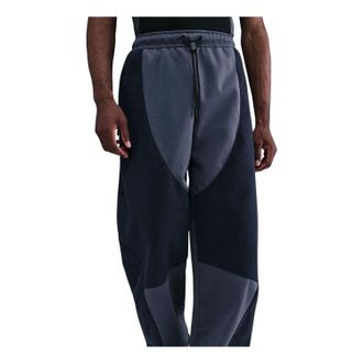 Nike Tech Boreas Knit Open-Hem Trousers Thunder Blue Obsidian Black IB3365-437