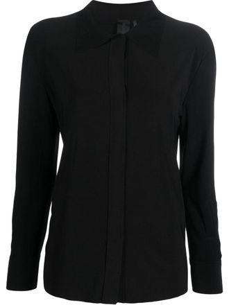 Norma Kamali Effen blouse - Zwart
