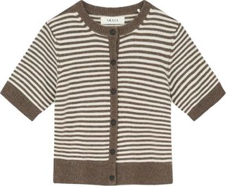 Skall Studio Carmine Cardigan - Dames - Vesten - Bruin - M - Wol - Truien & Vesten