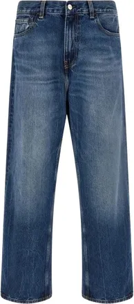 Carhartt Work in Progress Jeans, Heren, Blauw, W34, Katoen, Straight Jeans