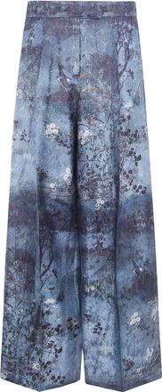Pierre-Louis Mascia Trousers Viscose Blue Jp