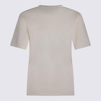 Christophe Lemaire Womens T-Shirts And Polos Light Cream _100 % Co