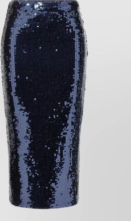 Rotate sequin pencil skirt