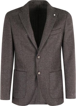 L.B.M. 1911 L.b.m. 1911, Uomo, Giacche, Marrone, XL, new