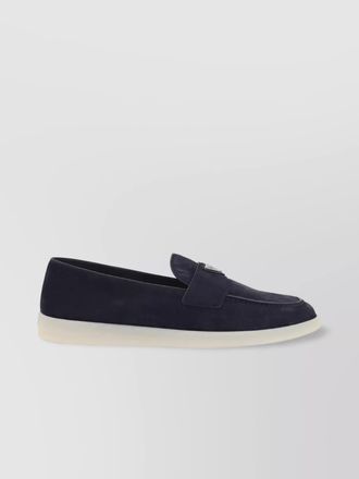 Prada suede loafers