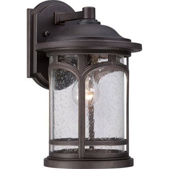 Netlighting Marblehead 1 Light Medium Wall Lantern Palladian Bronze Finish E27
