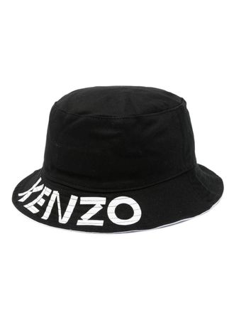 Kenzo Cappello bucket Kenzography - Nero