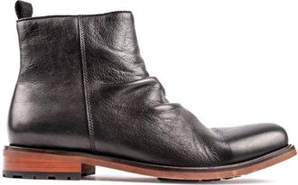 Sole Mens Crafted Axe Inside Zip Boots - Black Leather - Size UK 11