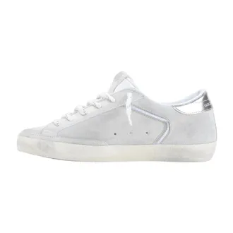 Golden Goose Sneakers, female, Gray, Size: 10 US Superstar Sneakers