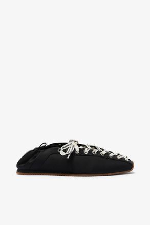 Ganni Sporty Ballerina in Black - Size 36