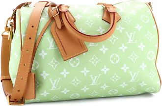 Louis Vuitton Speedy P9 Bandouliere Bag Monogram Leather 30 satchel - Verde