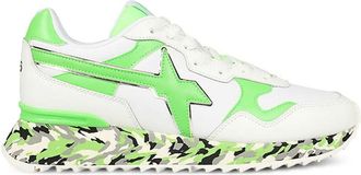 W6YZ Sneakers con stampa camouflage - Bianco