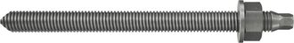 Fischer 10x Varilla De Anclaje Rg M 20 X 290 Mm Galvanizado Grado De Acero 8.8 - 519447