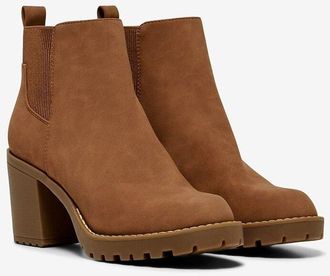 Only Shoes Boots met hak Barbara