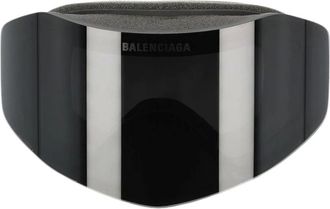 Balenciaga Ski Mask Goggles - unisex - Ski Accessoires - Zwart - ONE Size - Nylon - Fitness
