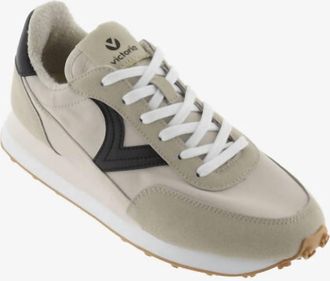 Victoria Womens Astro Sporty Trainer Shoes In Beige