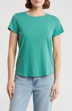Madewell Vintage Crewneck Cotton T-Shirt in Dusty Verdigris at Nordstrom Rack, Size Xx-Large