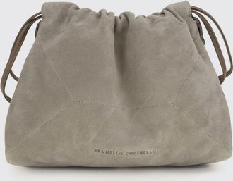 Brunello Cucinelli Borsa BC Duo Brunello Cucinelli in camoscio