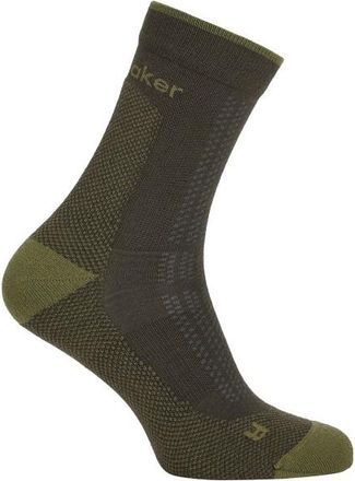 Icebreaker Merino Hike+ Ultralight Quarter Wandersocken f&uuml;r Herren | oliv