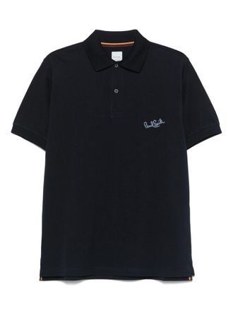 Paul Smith Logo Cotton Polo Shirt