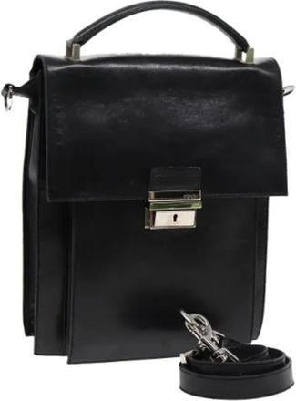 Fendi Pre-owned Handbags, female, Black, Size: ONE SIZE Pre-owned Hand Bag