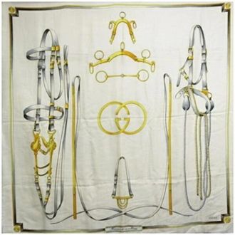 Gucci Pre-owned Foulard Vintage - - Pre-owned - Donna - Grigio - ONE SIZE