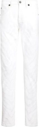 Roberto Cavalli Tonal Tiger Stripe Cotton Trousers, Waist Size 33