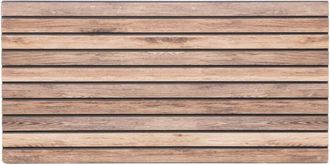 vidaXL Paneles De Pared 3d 5 Unidades Eps Marr&oacute;n Claro 100x50 Cm Vidaxl