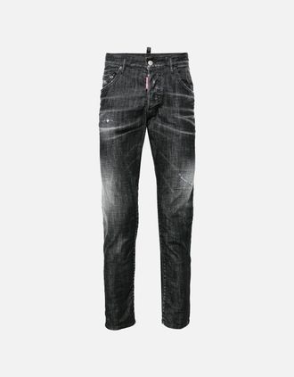Dsquared2 Mens Dsquared2 Faded Effect Cool Guy Jeans in Black - Size: 34