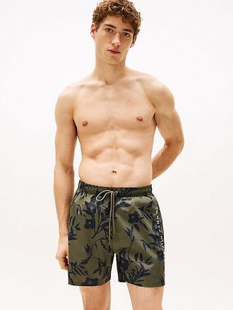 Tommy Hilfiger Original Print Mid Length Swim Shorts