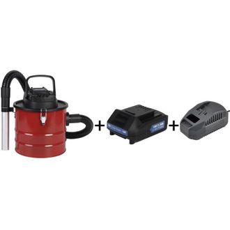 cofan Pack De Aspirador De Cenizas 10l Con Bater&iacute;a 1,5ah Y Cargador