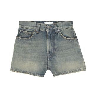 Haikure Denim Shorts, female, Blue, Size: W25 Brit Short