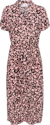Saint Tropez Blanca SZ SS Jurk - Dames - Shirt Kleedjes - Veelkleurig - M - Kleedjes