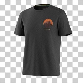 Smartwool Lunar Bear Active Short Sleeve Merinoshirt - Unisex | charcoal heather