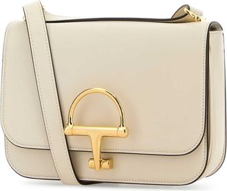Gucci Womens Siena Shoulder Bag Beige Calf Skin
