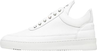 Filling Pieces Low Top Ripple Crumbs All White - Heren - Sneakers - Wit - 38 EU - Schoenen