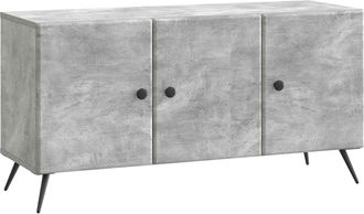 vidaXL Mueble De Tv Gris Hormig&oacute;n 99 X 34,5 X 50 Cm Vidaxl
