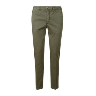 Hindustrie Broeken, Heren, Groen, M, Katoen, Groene katoenen broek met zakken