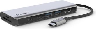Belkin Avc009btsgy Usb 3.2 Gen 1 (3.1 Gen 1) Type-c Plata