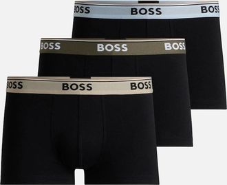 HUGO BOSS Mens BOSS Black Trunk 3P Power A2-24 975 Misc - Black/Black - Size: 33/32/32