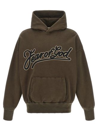 Fear of God Brown Graphic Hoodie