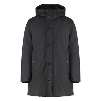 Moorer Hombre, Abrigos, Negro, Talla: 3XL