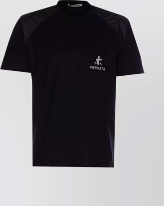 Premiata t-shirt with button detail and chest pocket