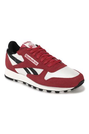 Reebok Unisex Adult Classic Leather VECRED/CBLACK/FTWWHT 6