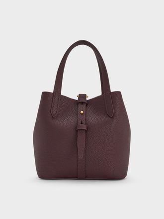 Charles & Keith Beryl Belted Bucket Bag
