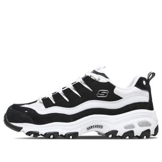 Skechers (WMNS) Skechers DLites 1.0 White Black 13141-BKW